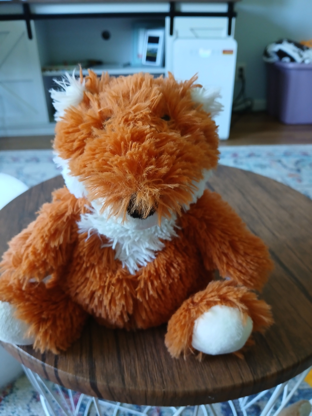 Warmies Fox Heatable and Coolable Weighted Stuffed Animal Plush - Comforting